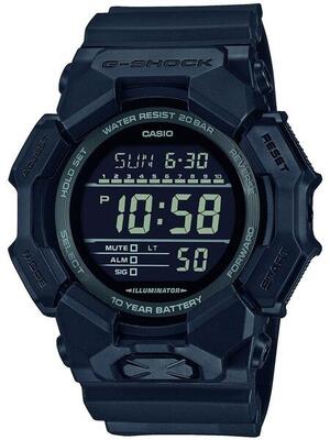 Casio digitaal horloge zwart/zwart gd-010-1a1er
