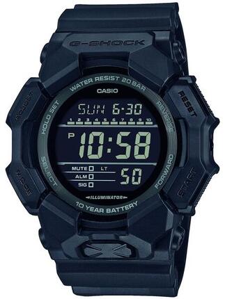 Casio Digitaal Horloge Zwart/Zwart GD-010-1A1ER