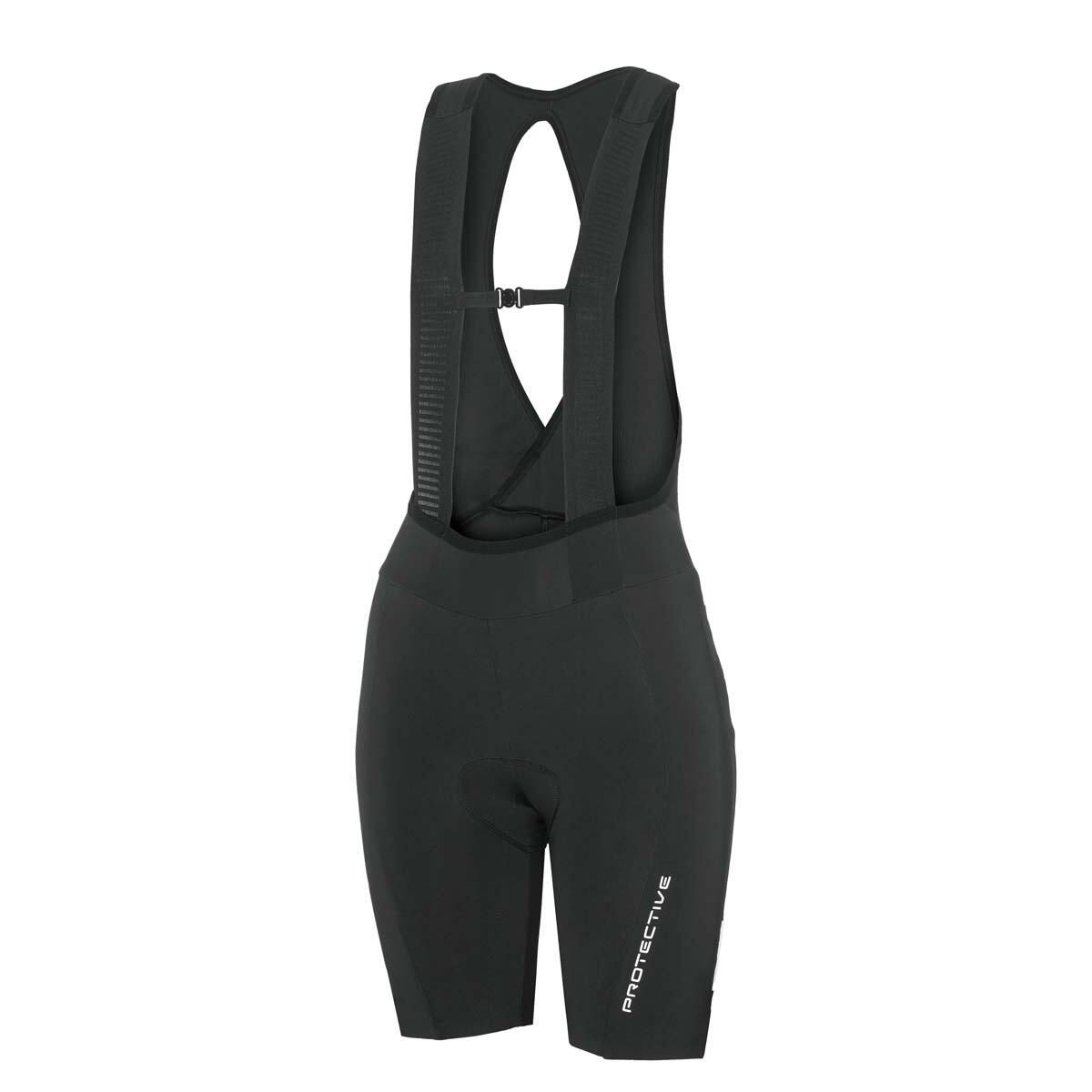 Protective - Cuissard - Femme - P-blaze W - Noir - Collant De Vélo Avec Bretelles - Noir - Decathlon