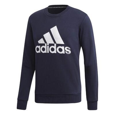 Felpa Adidas DT9938 Uomo. Legend Ink/Bianco. Taglia XL per Stile Sportivo