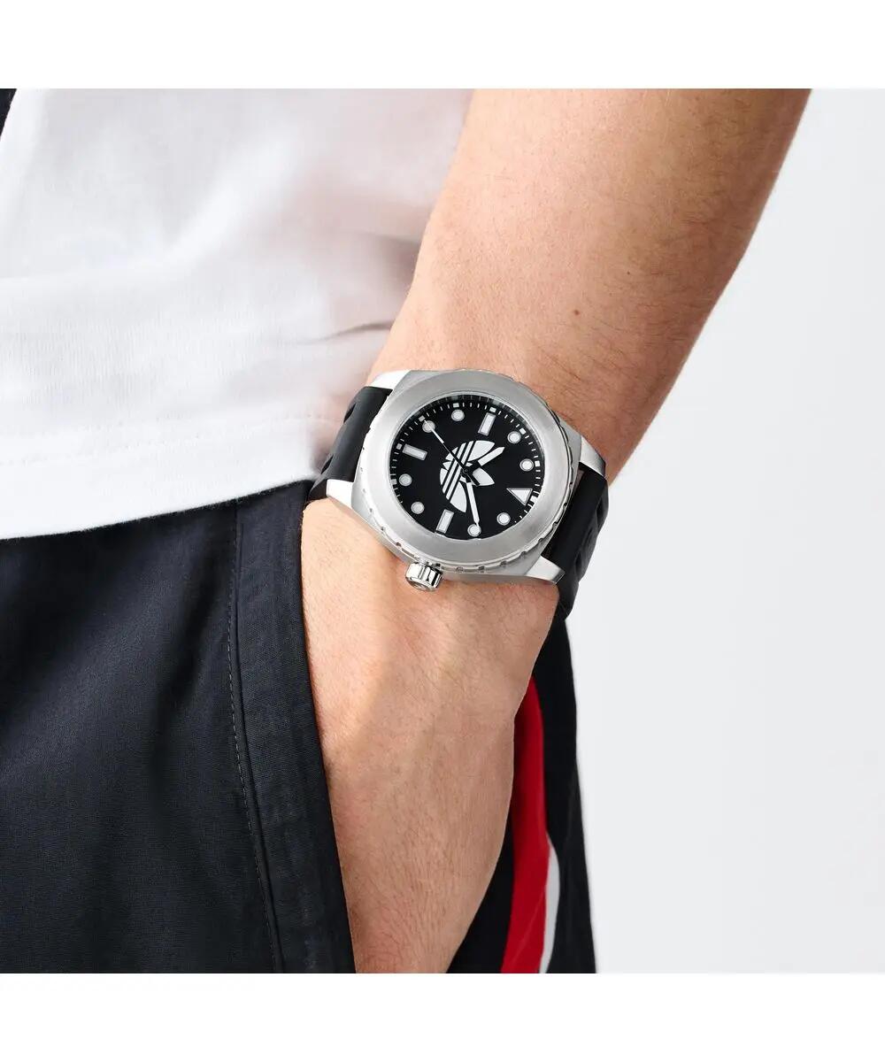 Adidas Originals Analogique Montre Noir/Noir AOSY25021 4/6