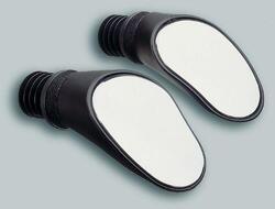 Paire de rétroviseurs vélo de course - couleur noir