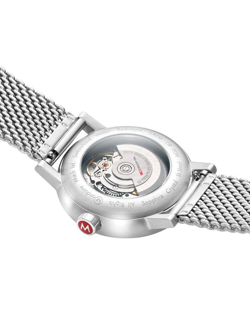 Herrenuhr Mondaine MSE.40610.SM, Automatic, 40mm, 5ATM 3/4
