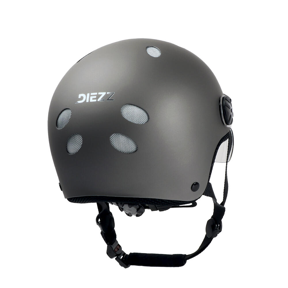 CASCO DE BICICLETA CITY Color Visière TITANIUM SOFT 3/5