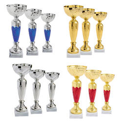 Lot de 12 coupes Trophées des vainqueurs