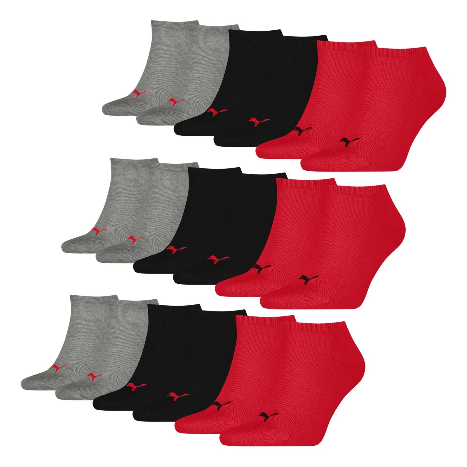 Athletic Socks Puma Unisex Sneakers Socken Sportsocken 12er Pack