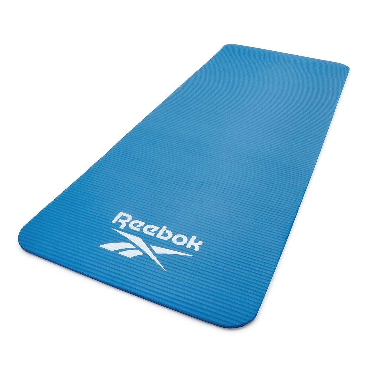 Tapis de fitness/d'entraînement Reebok, 15 mm, bleu 2/6