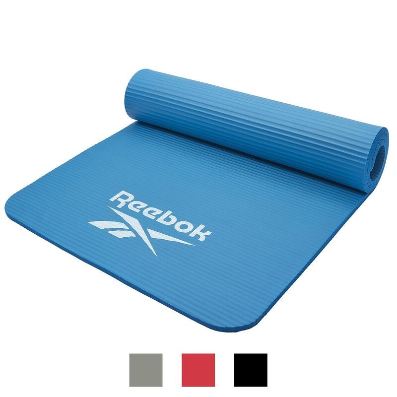 Tapis de fitness/d'entraînement, 15mm, bleu