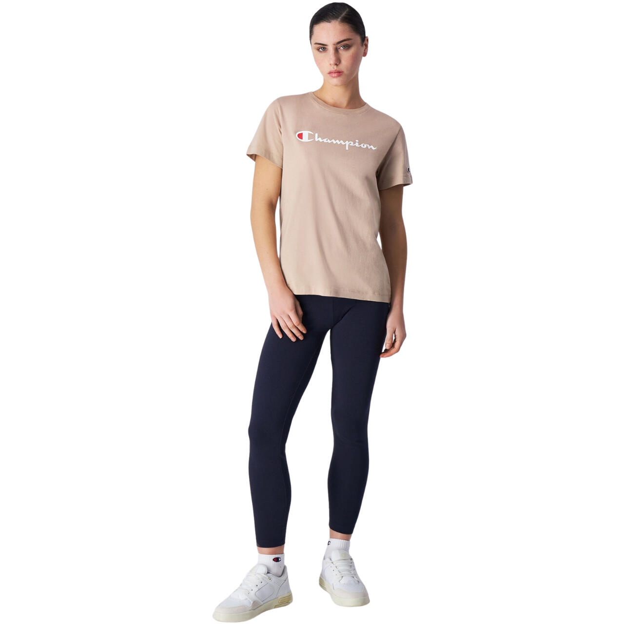 T-shirt pour femme Champion Crewneck Marron 4/5