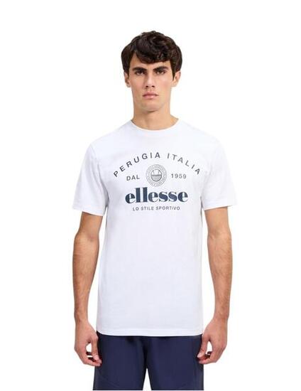 T-shirt pour homme Ellesse Pepito Blanc.