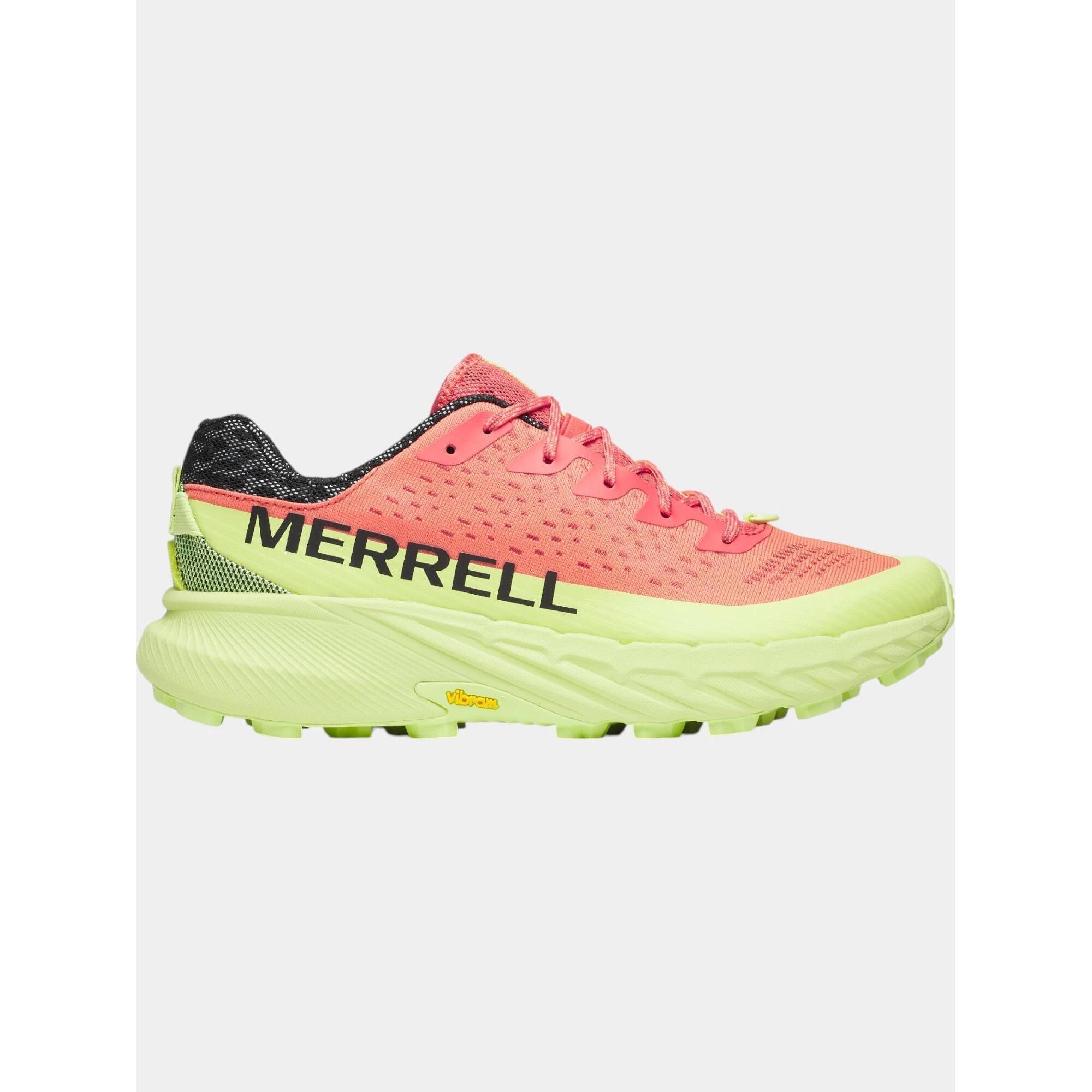 Merrell - Chaussures De Course À Pied Pour Hommes Agility Peak 5 - Chaussures De Sport - Jaune|orange|vert - 43 - Decathlon