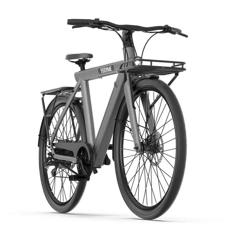 Vélo électrique DAY SPORT Cargo Noir 28'' 80km 460Wh Courroie, PB AV+AR