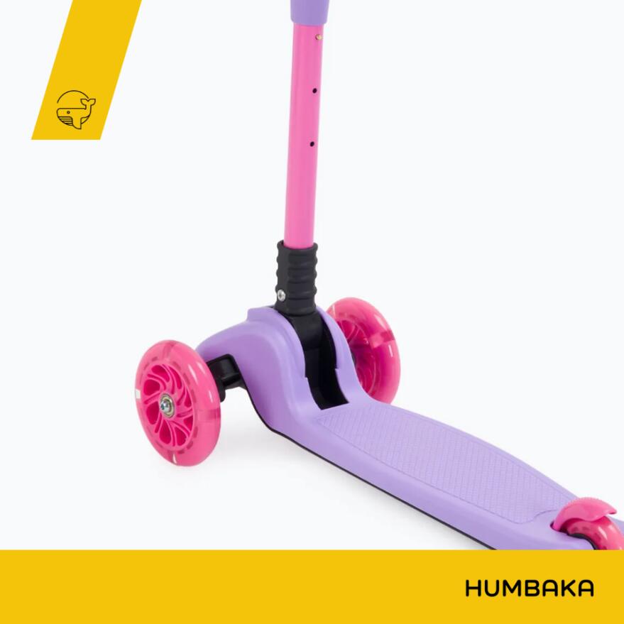 Hulajnoga trójkołowa dziecięca HUMBAKA Starshine LED 4/5