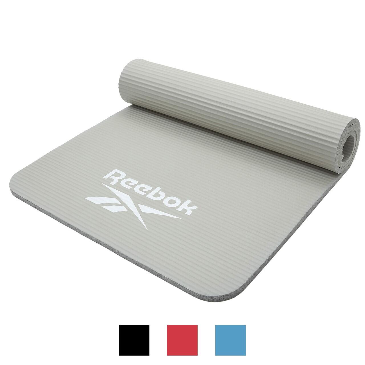 REEBOK Fitness-/Trainingsmatte, 15mm, Grau