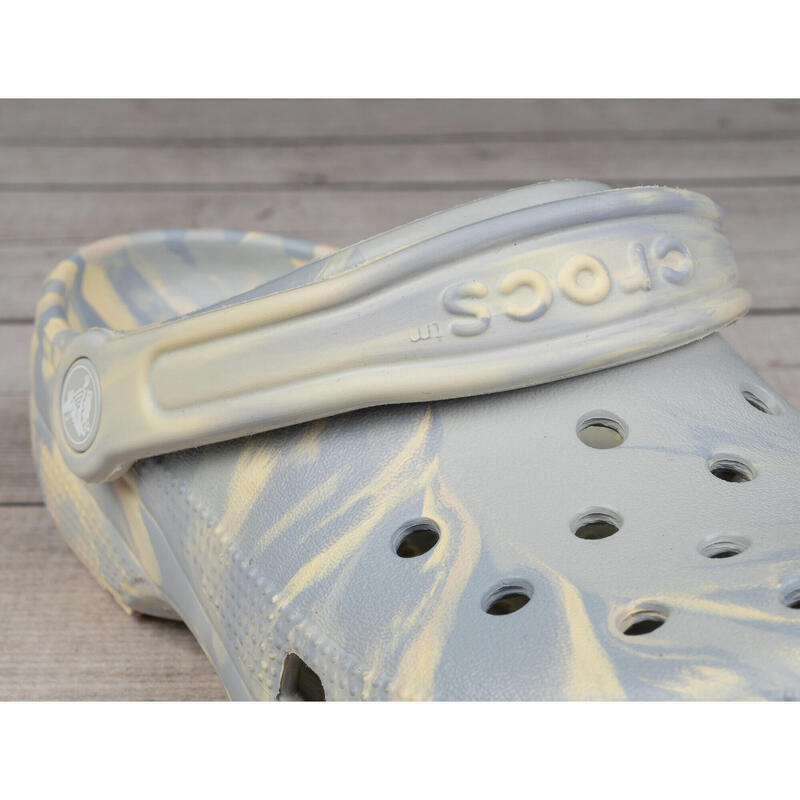 Klapki damskie sportowe Crocs CLASSIC MARBLED CLOG