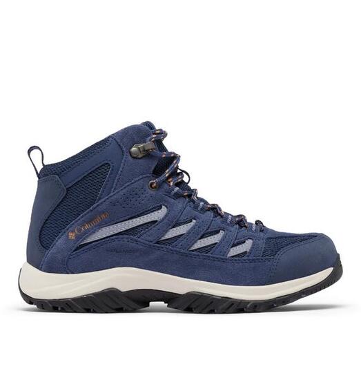 Columbia Botas Crestwood Mid Waterproof Azul Mujer