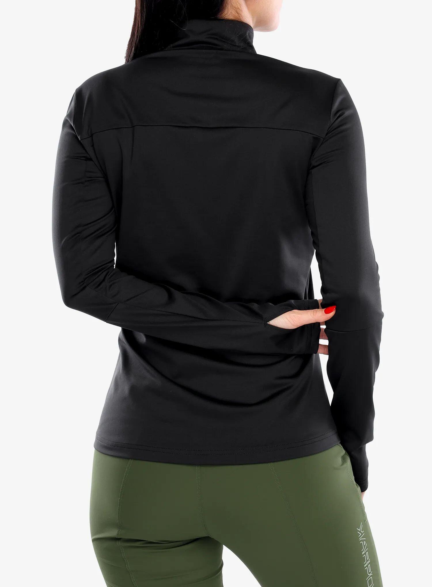 Vrouwelijke half-zip fleece VAUDE Livigno II 2/7
