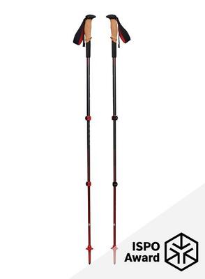 Bastoncini Trekking Black Diamond Pursuit Shock alluminio sughero FlickLock+