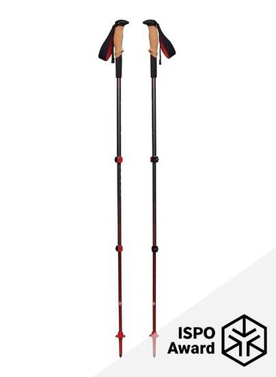 Bastoncini Trekking Black Diamond Pursuit Shock alluminio sughero FlickLock+