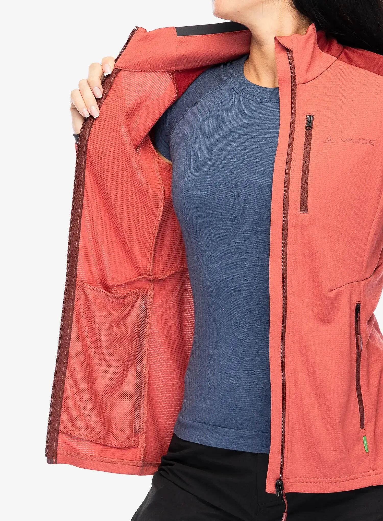 Bluza polarowa damska Vaude Elope Fleece Jacket II 6/7