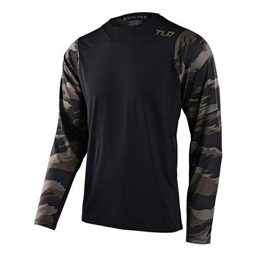 TROY LEE DESIGNS SKYLINE CHILL LS JERSEY HIDE OUT