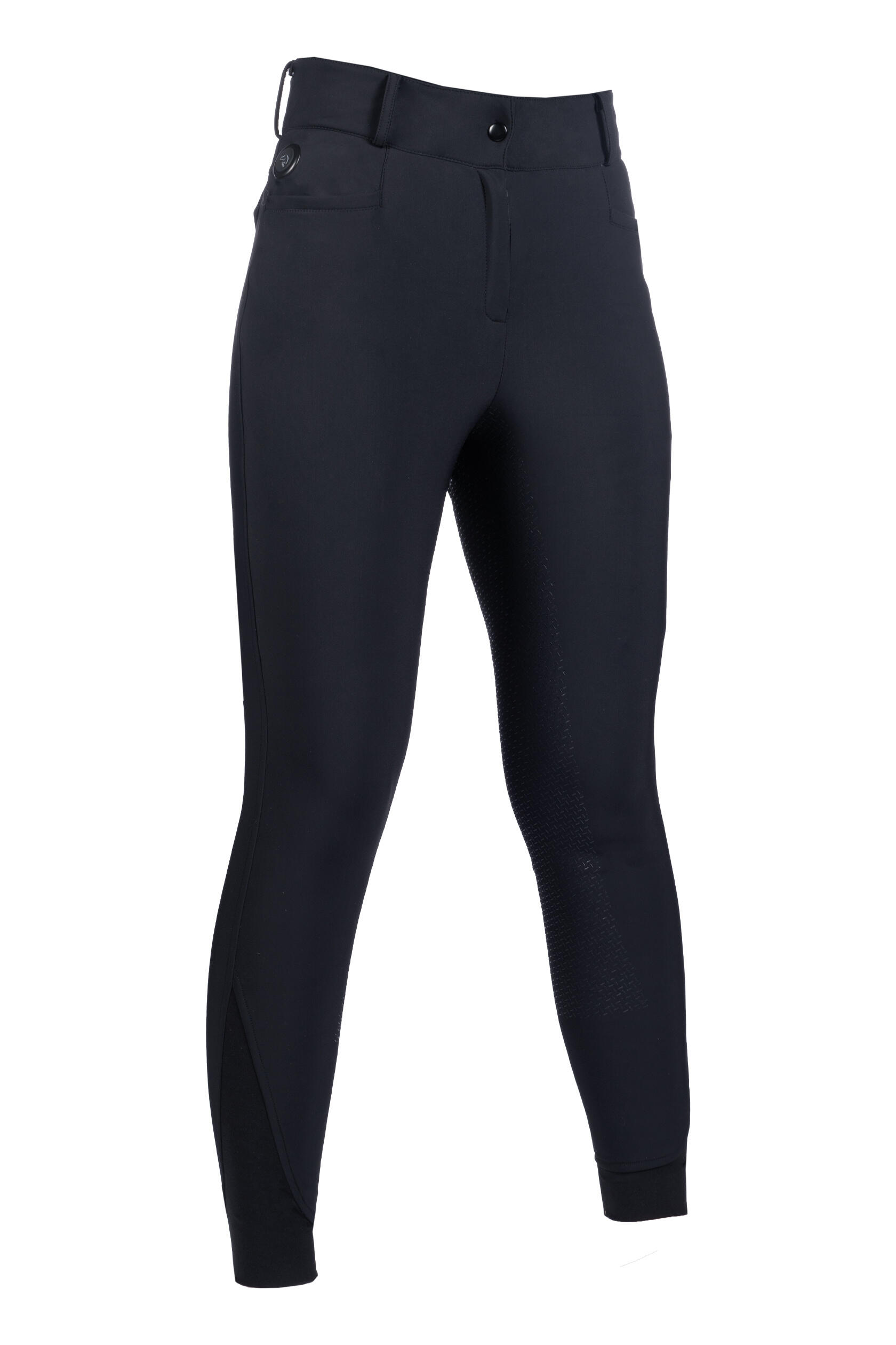 Pantalon d'équitation HKM Keep Warm - Noir 4/7