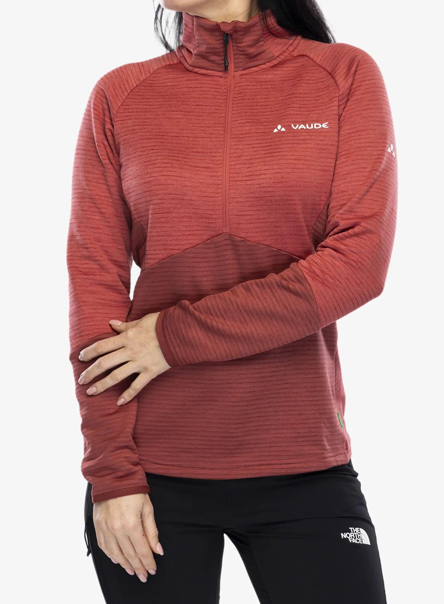 Bluza polarowa damska Vaude Larice HZ Fleece Jacket 3/5