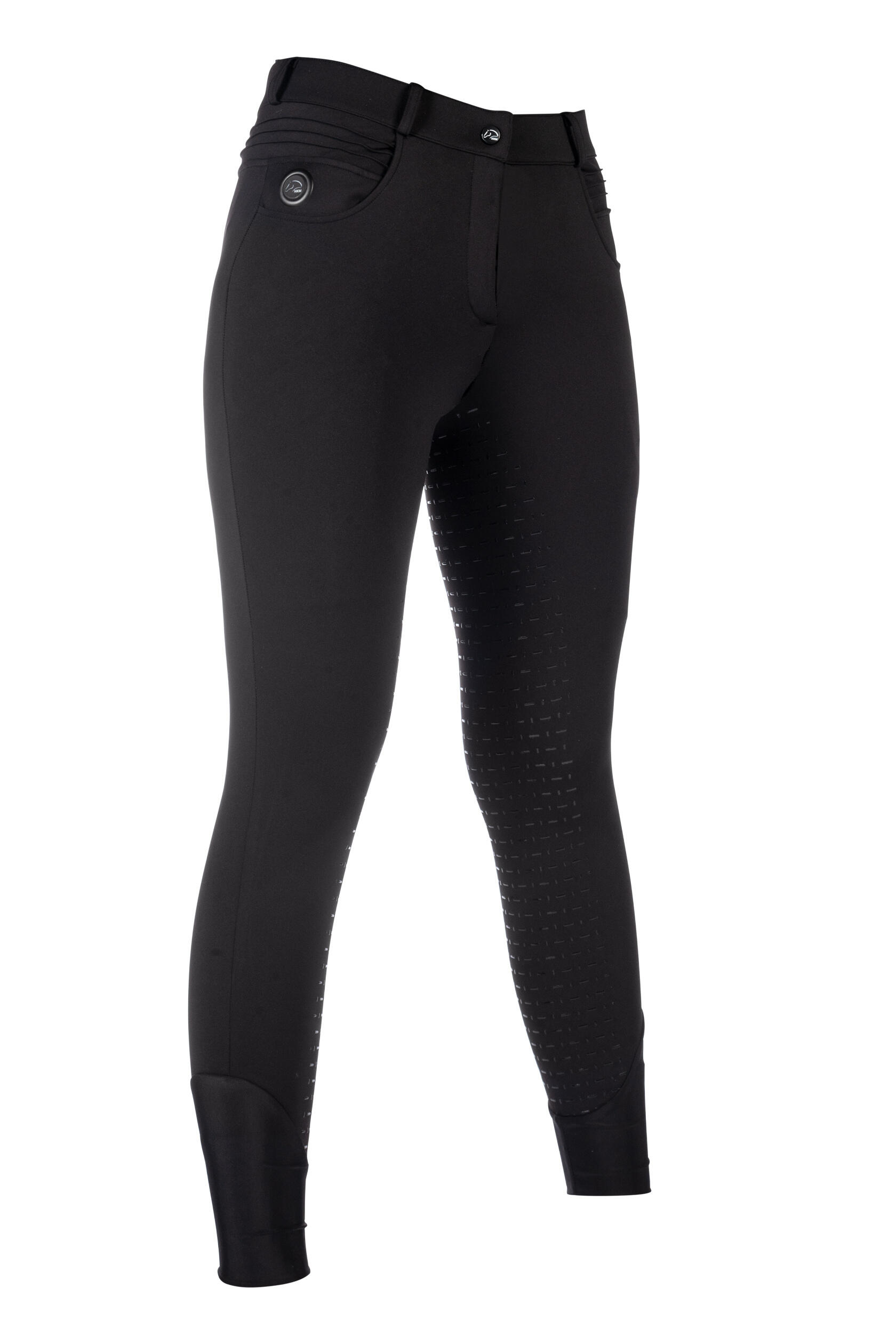 HKM Verwarmde Rijbroek Comfort Style - Zwart 5/7