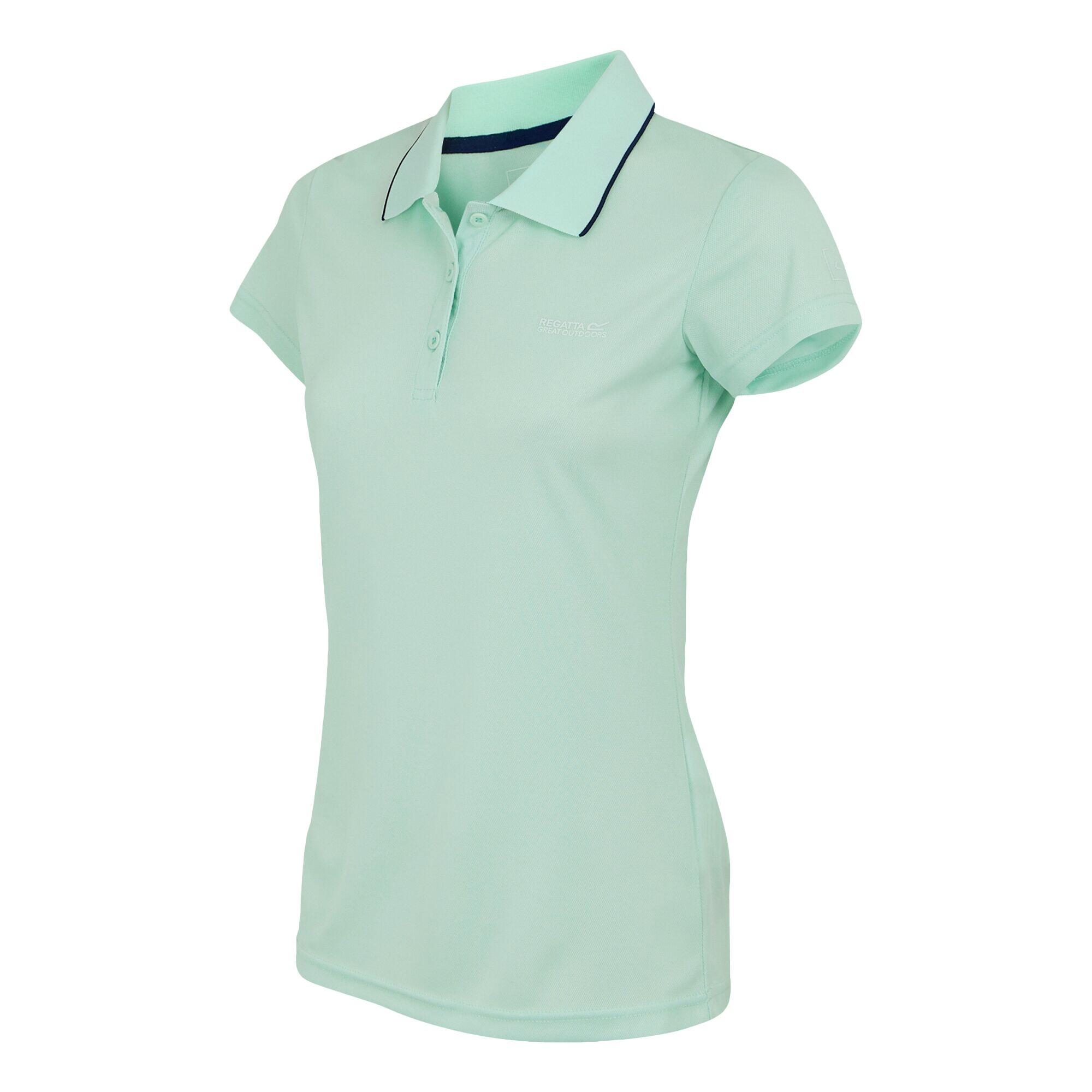"Maverick V" Poloshirt für Aktiv Damen Eisiges Morgenblau 3/5