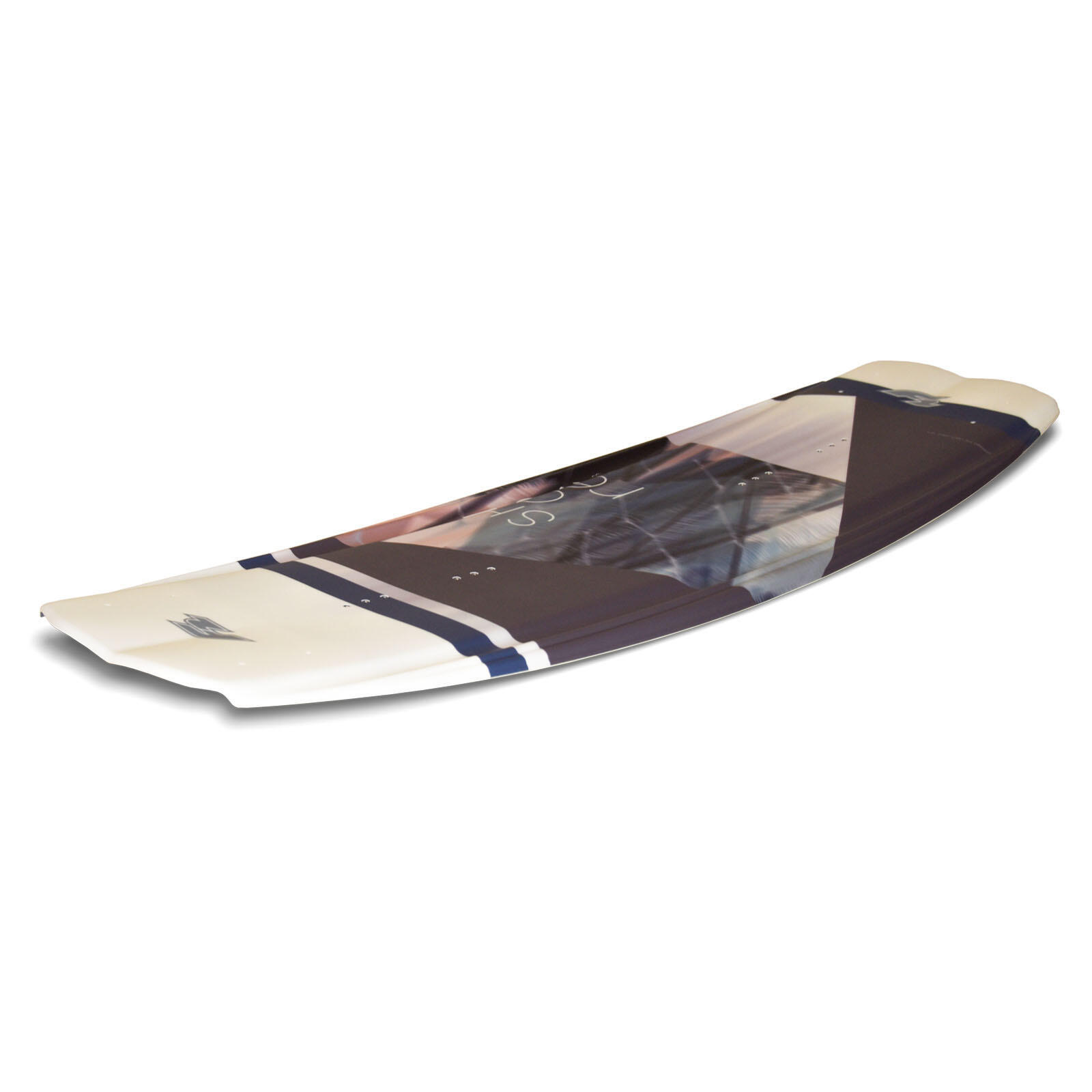 F2 Set Wakeboard Shore Braun 144cm mit Wakebindung Team Boot L/XL 3/7