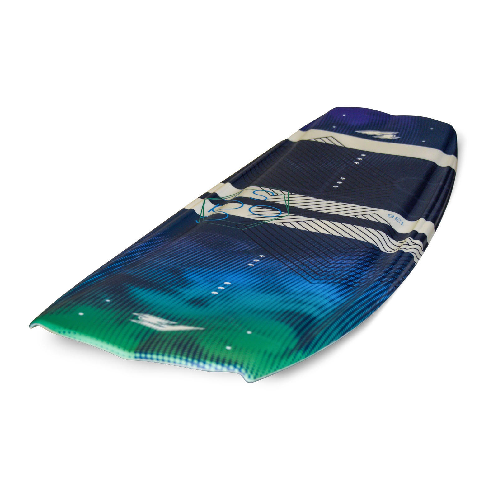 F2 Set Wakeboard Coast Ocean 144cm mit Wakebindung Team Boot L/XL 3/4