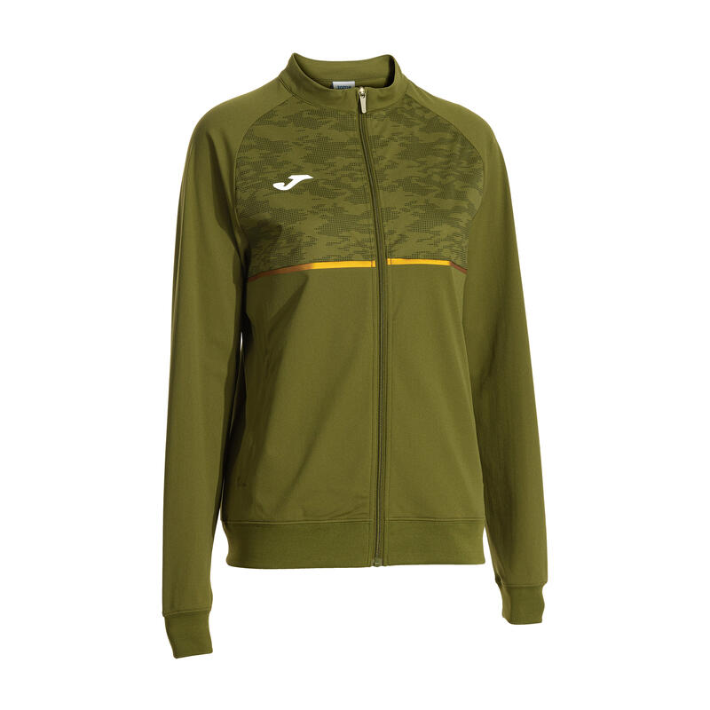 Hanorac de alergare pentru femei Joma Record III cu fermoar complet