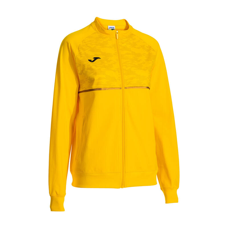 Hanorac de alergare pentru femei Joma Record III cu fermoar complet