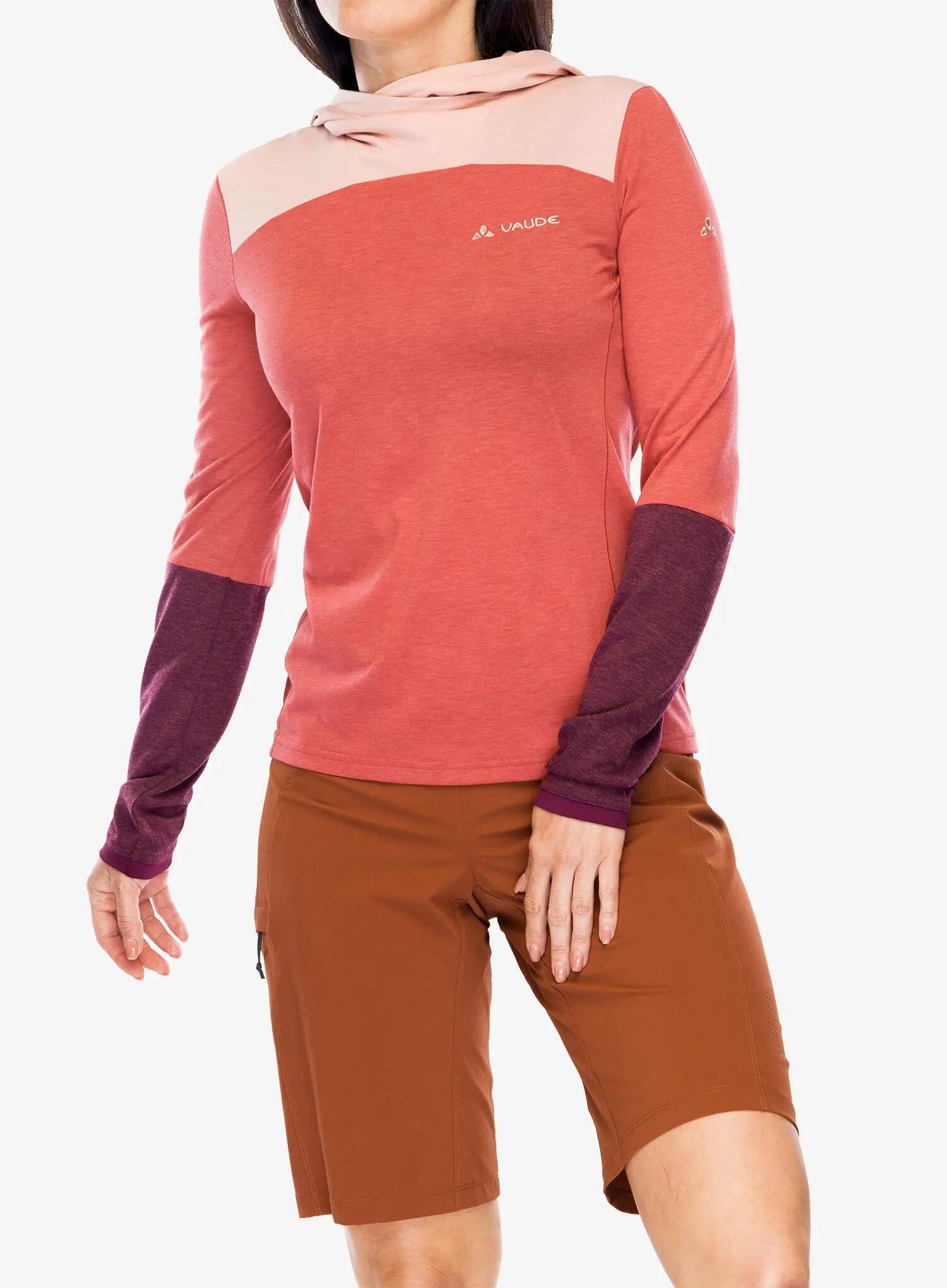 Bluza z kapturem damska Vaude Tremalzo LS Shirt 1/6
