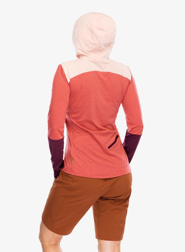 Bluza z kapturem damska Vaude Tremalzo LS Shirt