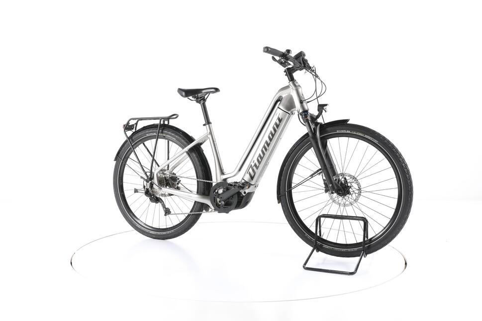 Second Life - Diamant Zouma+ Trekking E-Bike Lage instap 2022 - Stan dobry thumbnail