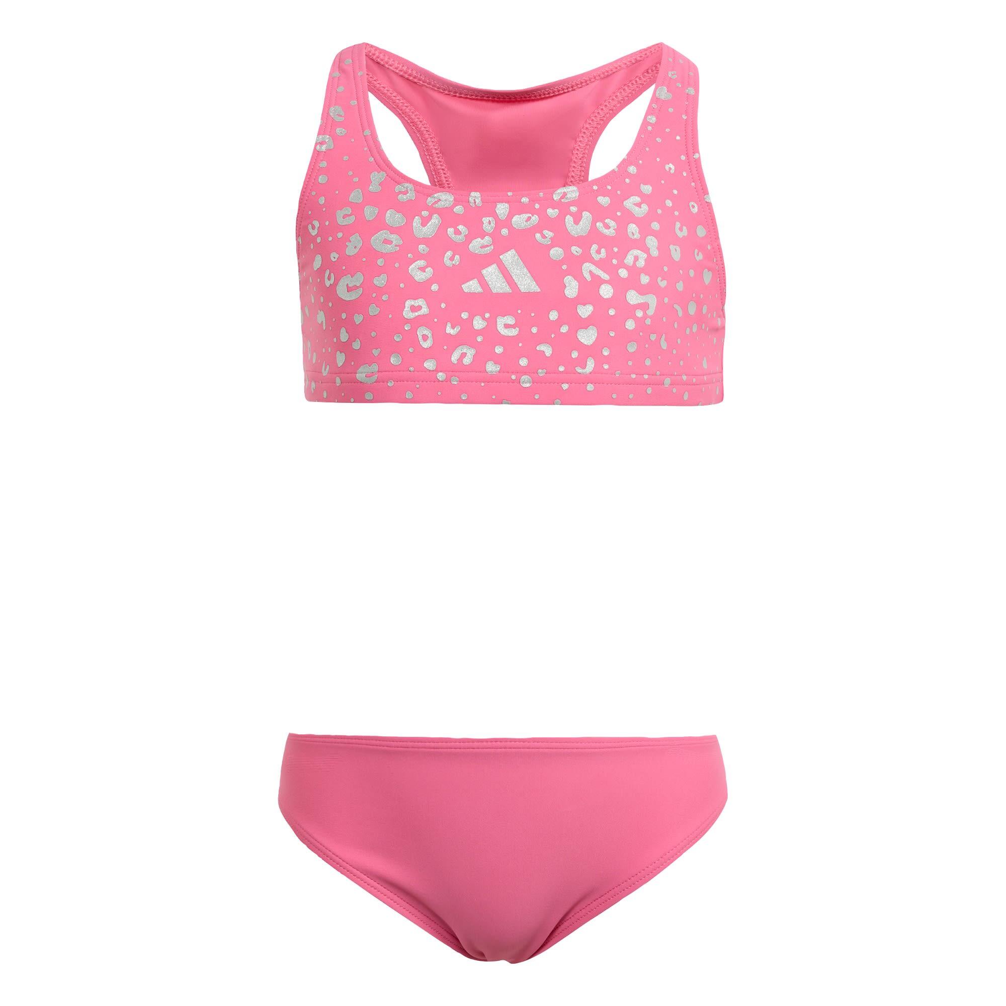 Adidas - Ensemble Bikini Scintillant Enfants - Maillot De Bain 1 Pièce - Rose - 4-5 Ans - Decathlon