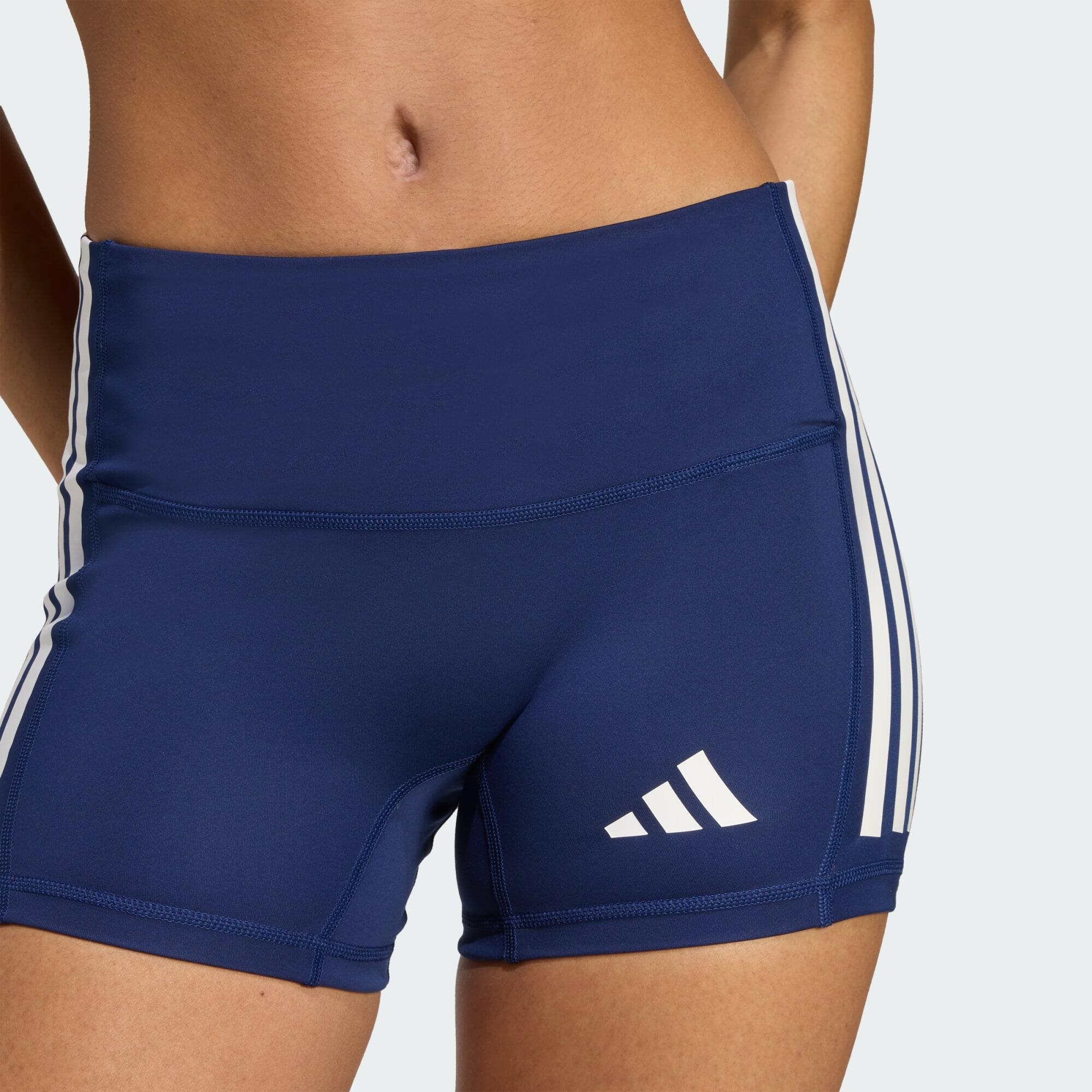 Shorts für Damen adidas 3-Stripes 4" 4/7