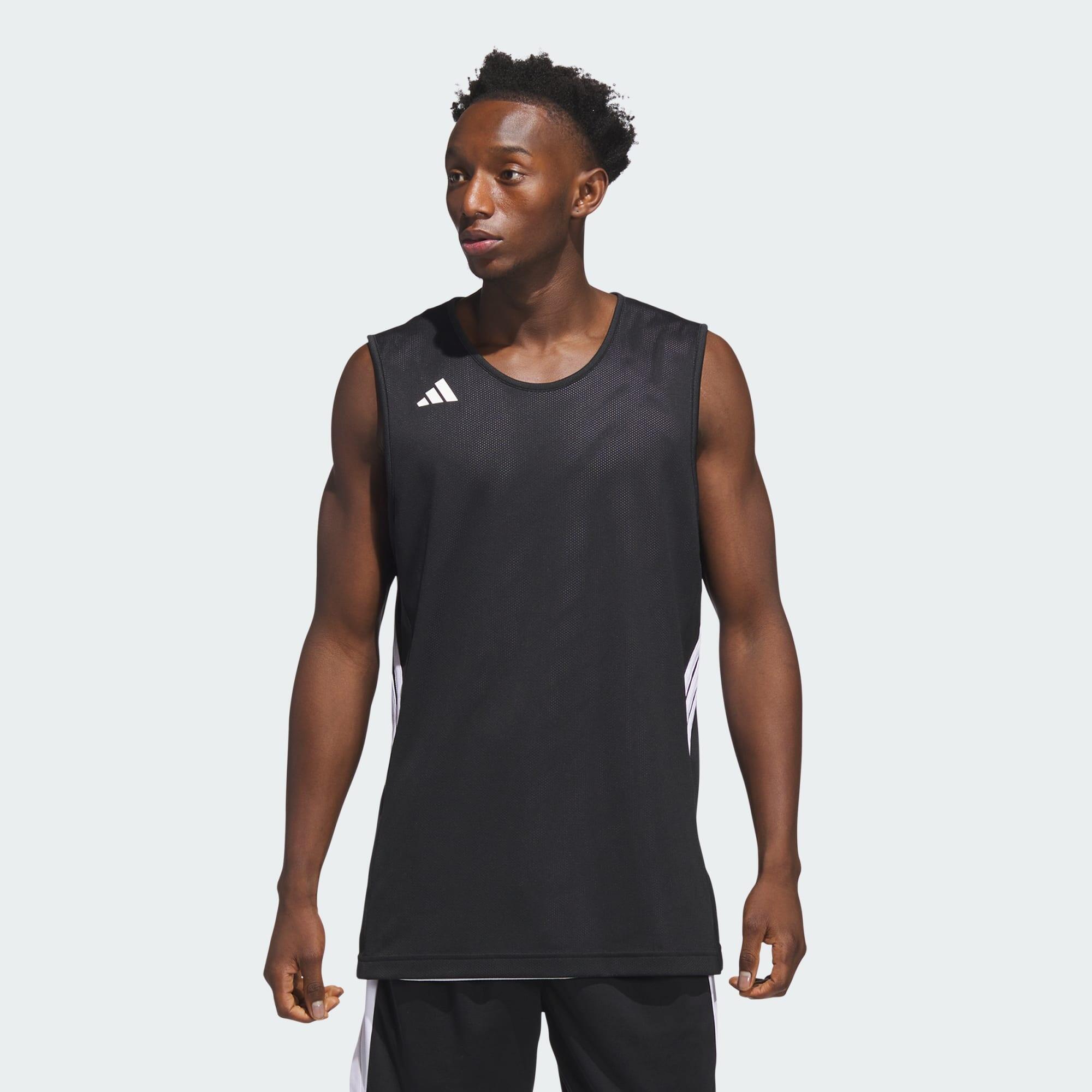 Adidas - Maillot De Basketball Réversible 3g speed Aeroready - Maillot Sans Manche - Blanc|noir - 60 5xl - Decathlon