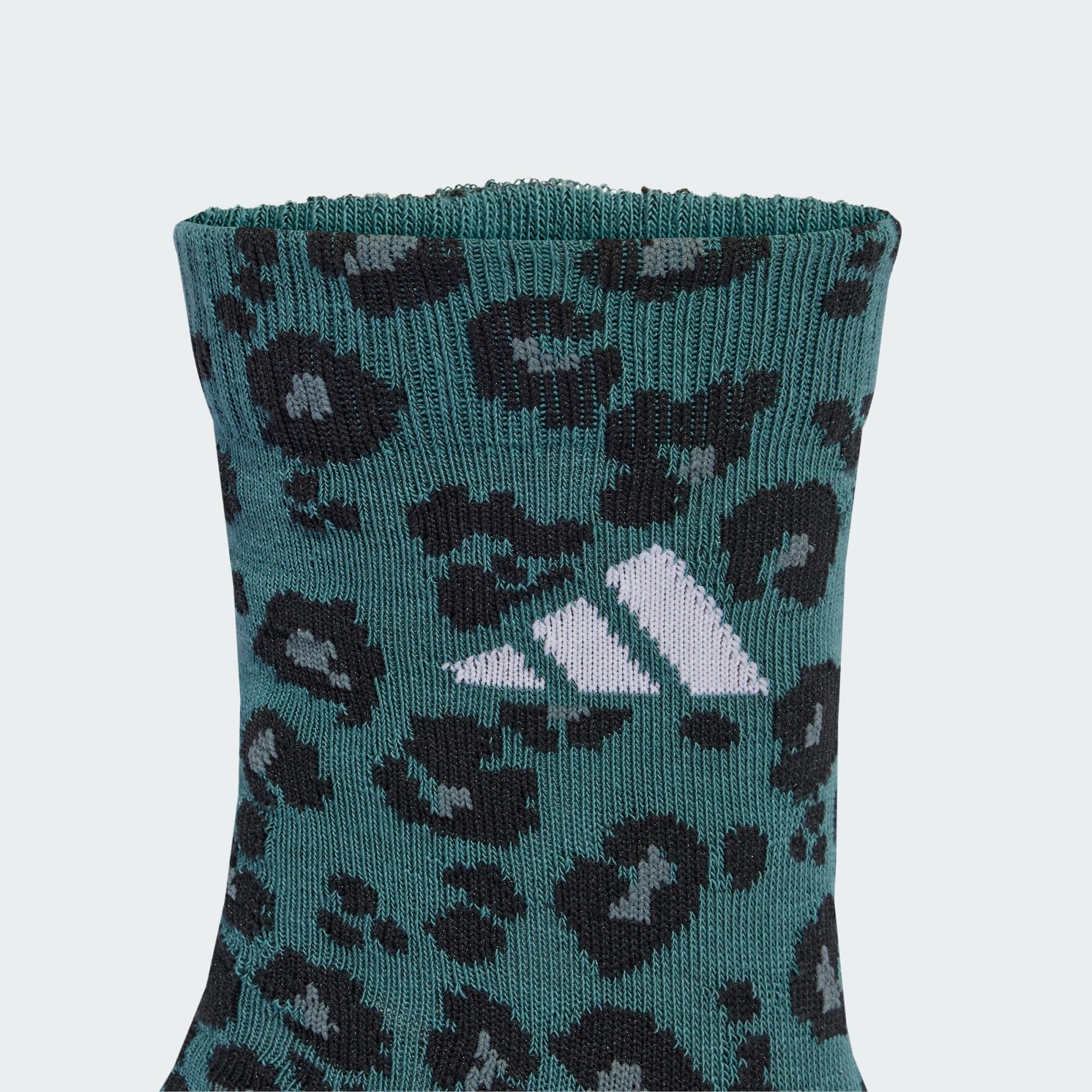 Conjunto de 3 pares de meias com estampa de leopardo 2/5