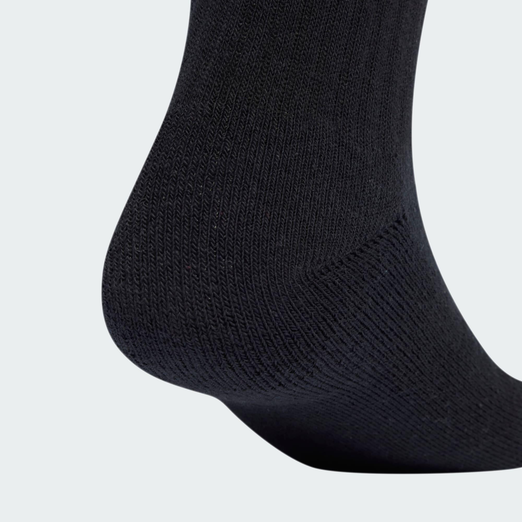 Linear Crew Socks Cushioned Socks 6 Pair Pack 4/5