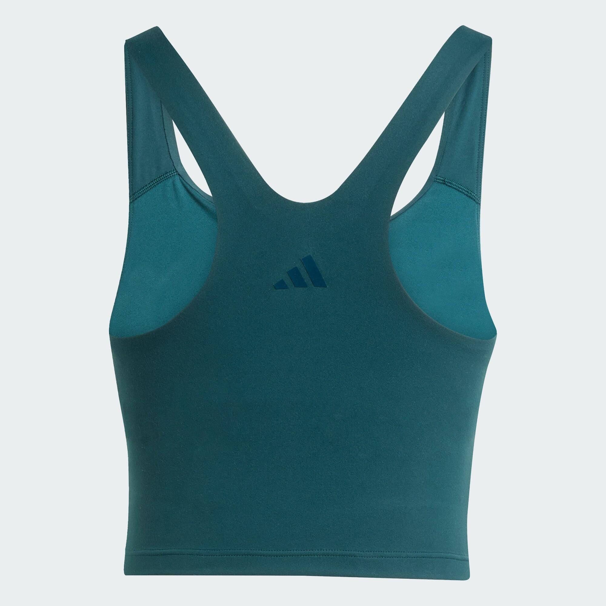 Top con reggiseno integrato adidas All Me a supporto medio 6/6