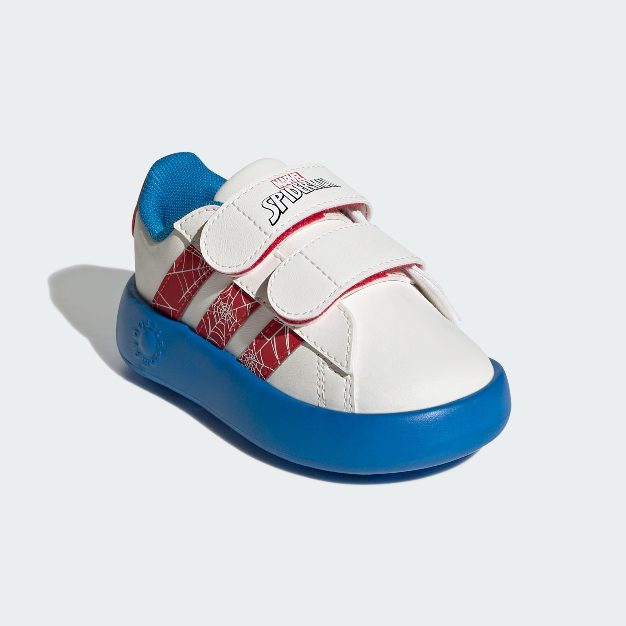 Chaussure adidas x Marvel Spider-Man Grand Court Enfants 4/8