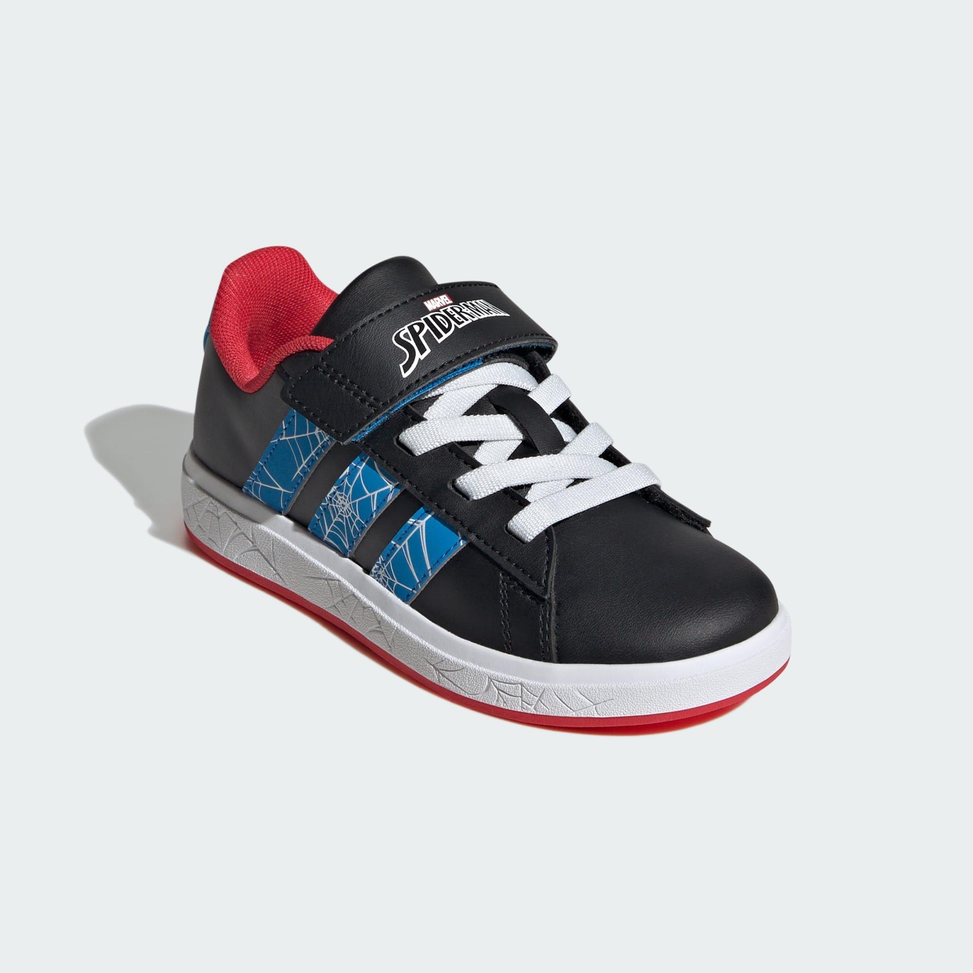 adidas Marvel Spider-Man Grand Court Shoes Kids 4/7