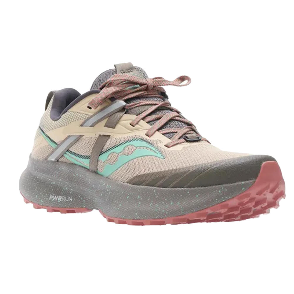 SAUCONY Womens/Ladies Ride 15 Running Trainers (Brown)