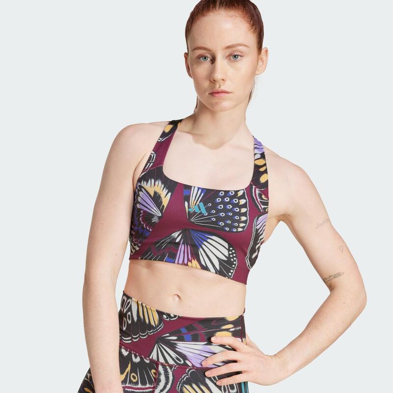 Sutien cu susținere medie adidas X Farm