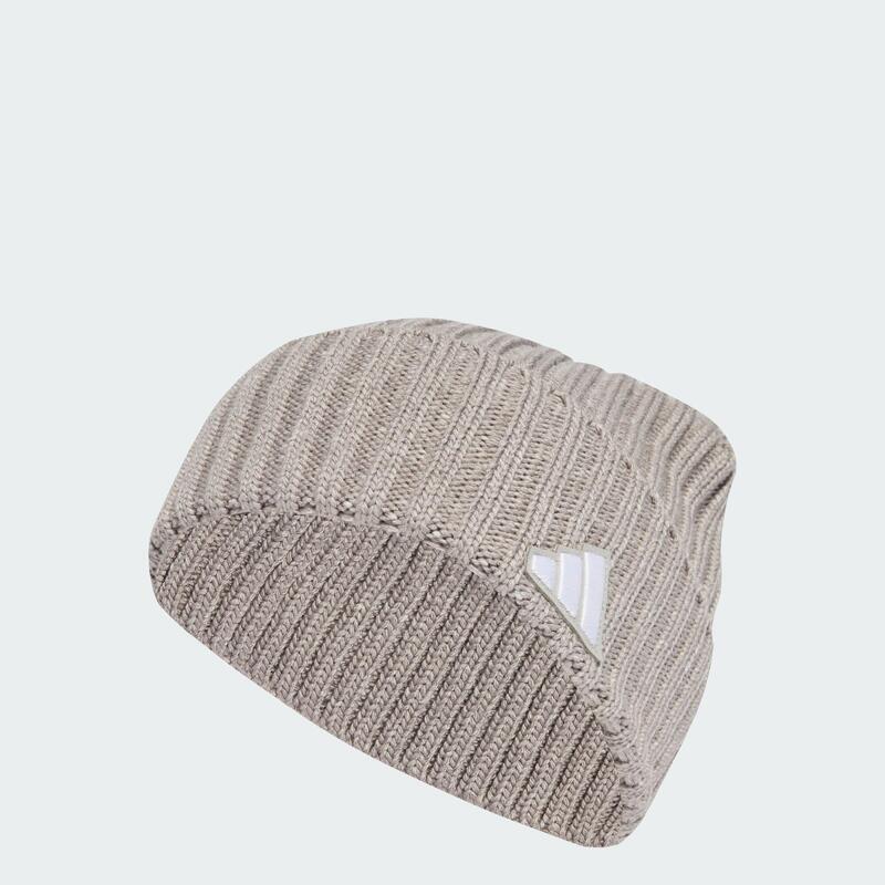 Czapka typu beanie z melanżowym wykończeniem