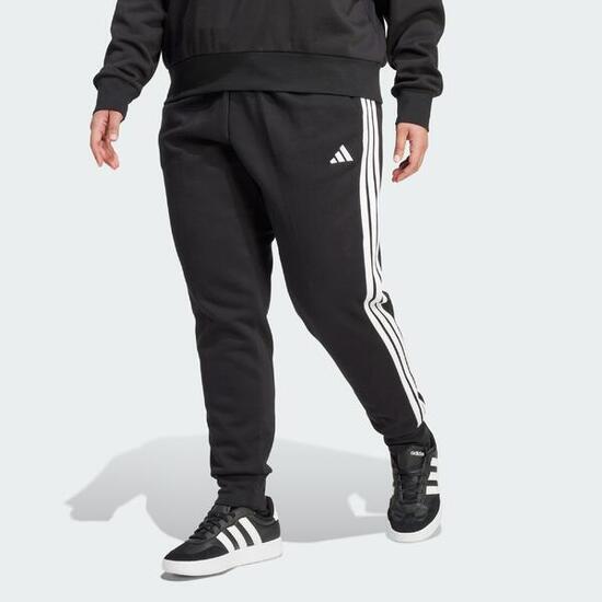 Essentials 3-Stripes Fleece Slim Hose (Große Größen).