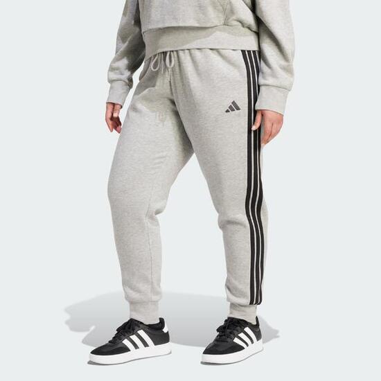 Essentials 3-Stripes Fleece Slim Hose (Große Größen).