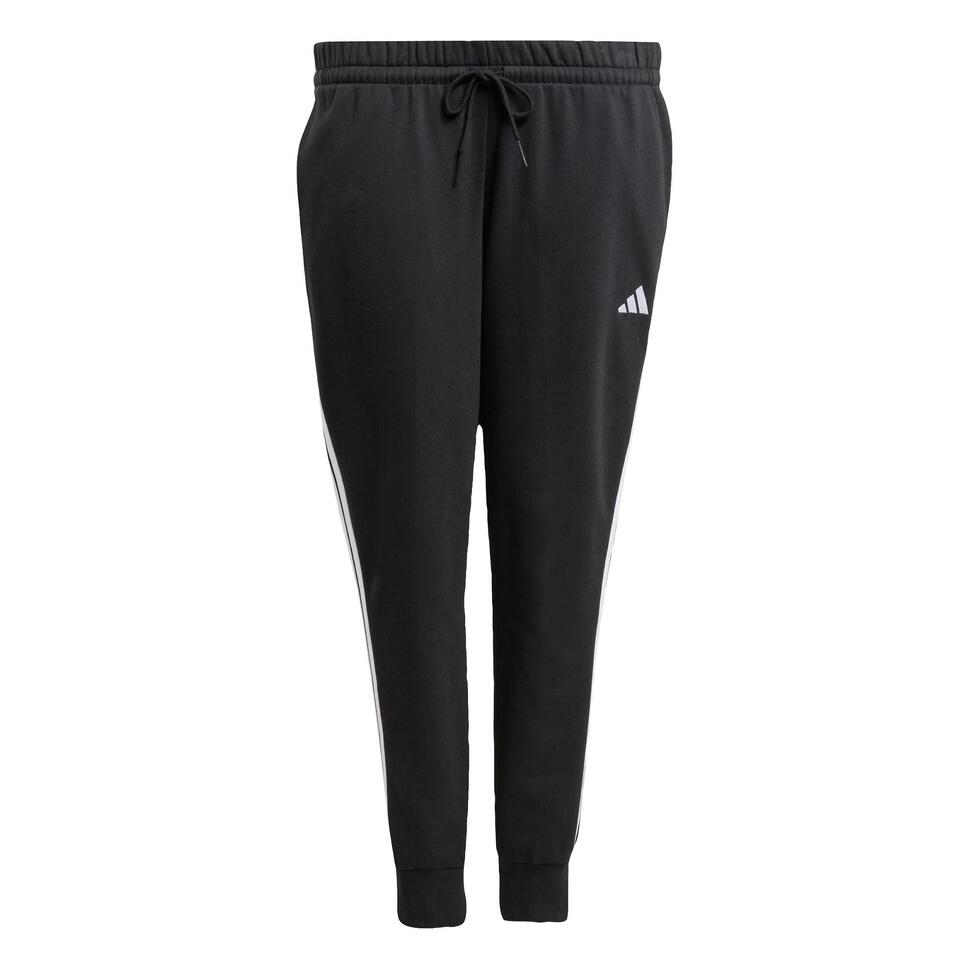Spodnie Essentials 3-Stripes Fleece Slim (Plus Size)